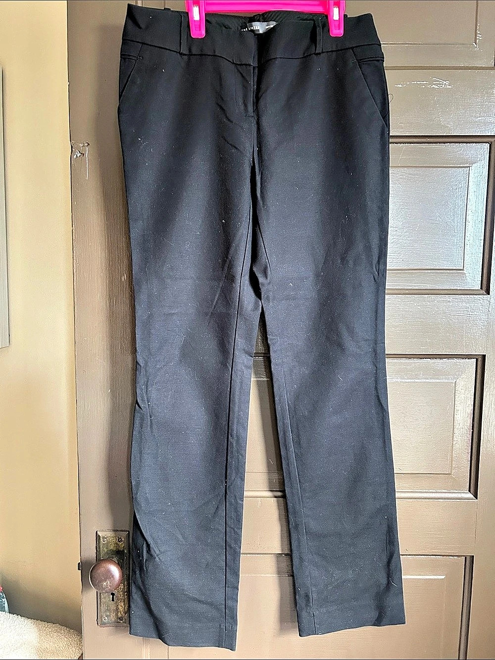 The Limited Drew Fit Pants Straight Leg Black Size 6P